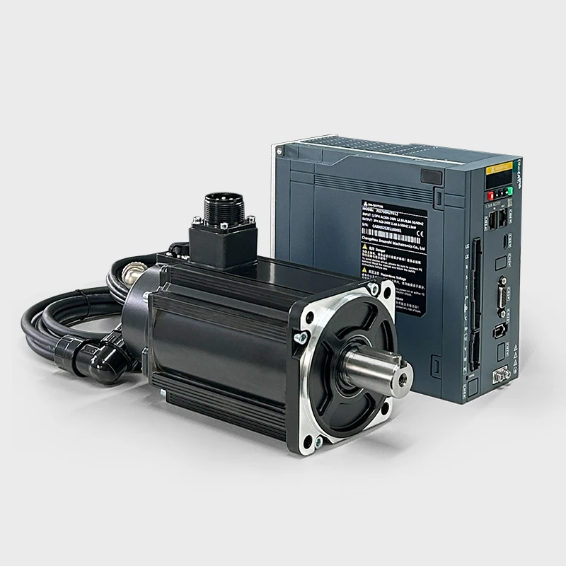 

1.5kW 3000RPM EtherCAT Three-Phase 23-Bit AC Servo Motor Kit Waterproof 220VAC Servo Drive 23-Bit 1.5kW 3000RPM EtherCAT