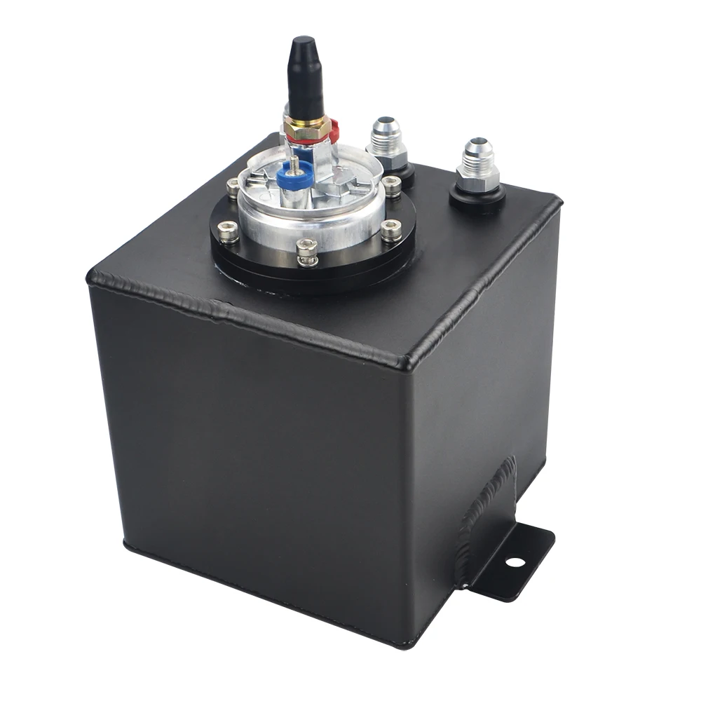 VR - 2L BLACK BILLET ALUMINUM FUEL SURGE TANK / SURGE TANK + HIGH