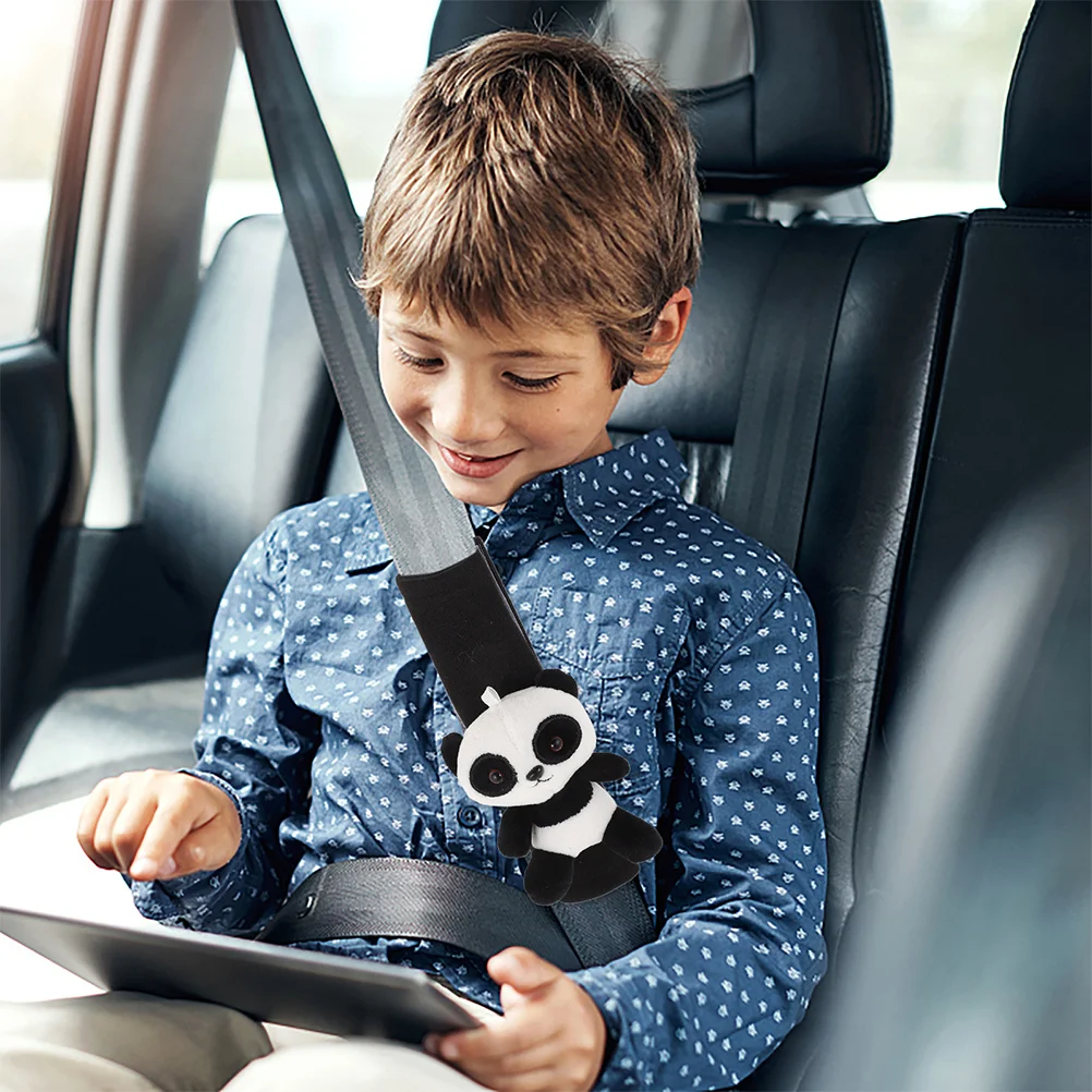 

Подушечки с пандой, милые наплечные подушки, автомобильные дорожные противоскользящие чехлы на ремни для рюкзаков, чемоданов, мотоциклетного снаряжения