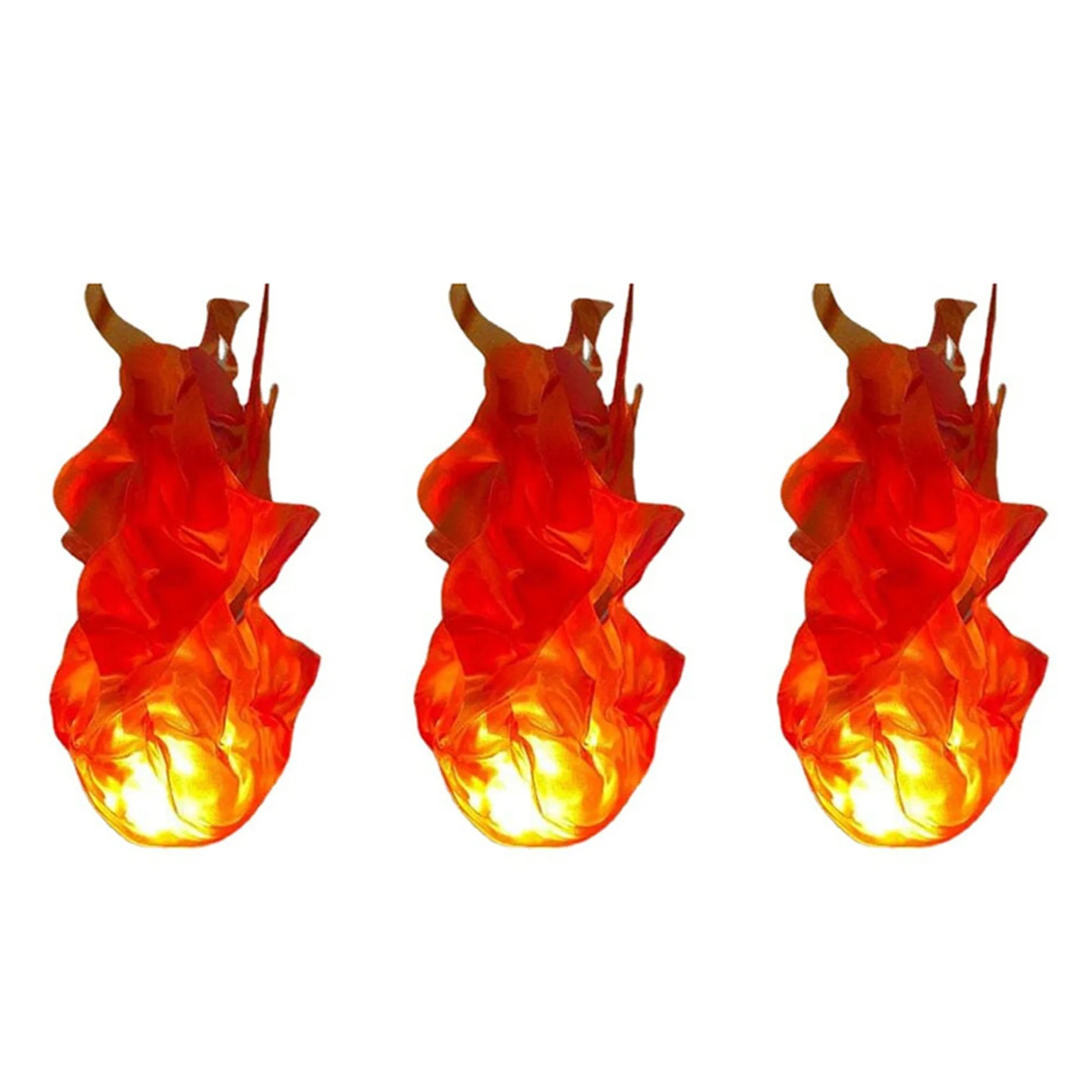 

A95G 3X Хэллоуин плавающий огневой шар реквизит пламя лампа реквизит искусственный поддельный огонь плавающий реквизит без пламени