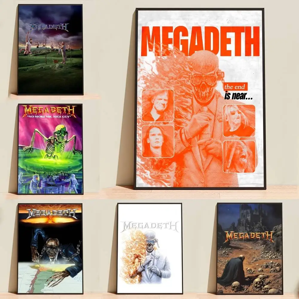 Killing Road M-Megadeth Vic R-Rattlehead Poster Wall Art Print Decorative Mural Home Decor Gift Unframed Customizable