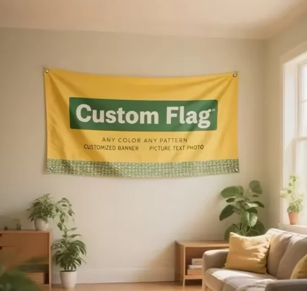 Any Size Custom Banner Flag Decoration Shop Promotional Birthday Graduation Ceremony Festival Event Trade Exhibition Decoration