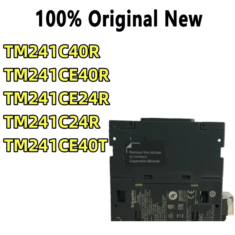 

100% Tested TM241CE24R TM241CE40T TM241CE40R TM241C24R TM241C40R 8High-speed Inputs 10 Outputs 4 Source Transistor Pulse Outputs