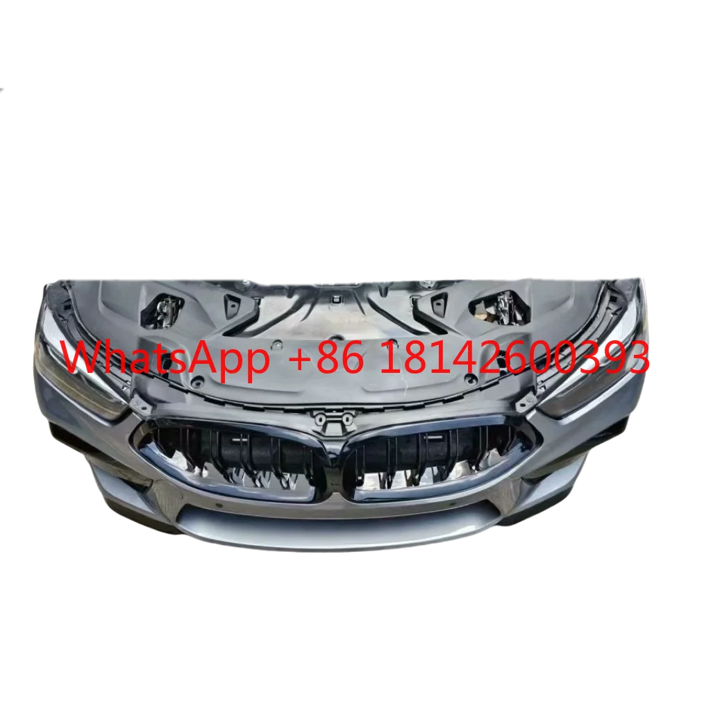 Auto Spare Parts Body Kit Including Headlights Kid Black Front Car Bumpers Assembly for   8 Series 840 850  G15 G16