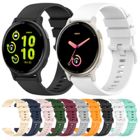 20 22mm Wristbands for Garmin Vivoactive 5 4 Strap Forerunner 265 255 165 Venu 3 Sq 2 Plus Sports Silicone Replacement Bracelet