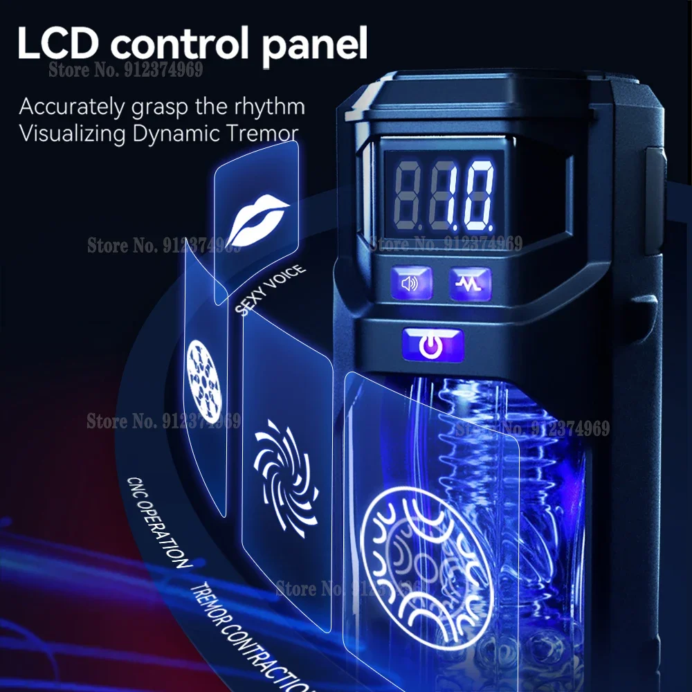 التلقائي ذكر الاستمناء الاهتزاز اللسان آلة الجنس الحقيقي الفم المهبل جهاز استمناء للرجال جيب كس تهتز لعبة