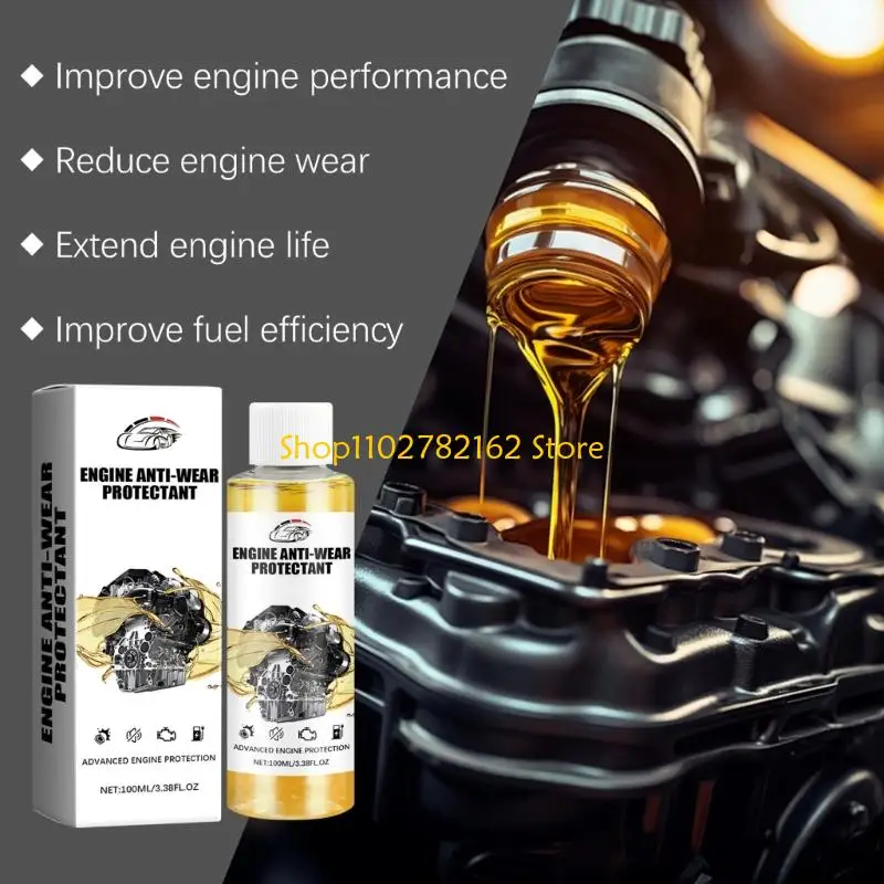 547B Engine Friction Reducer Anti-Wear Protectant for Enhanced Efficiency 100ml