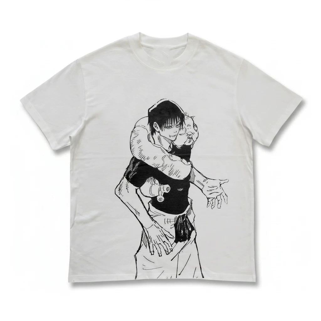Jujutsu Kaisen Toji Fushiguro Inventory Curse Manga Art Graphic T-Shirt Cotton Men Women Streetwear Tee