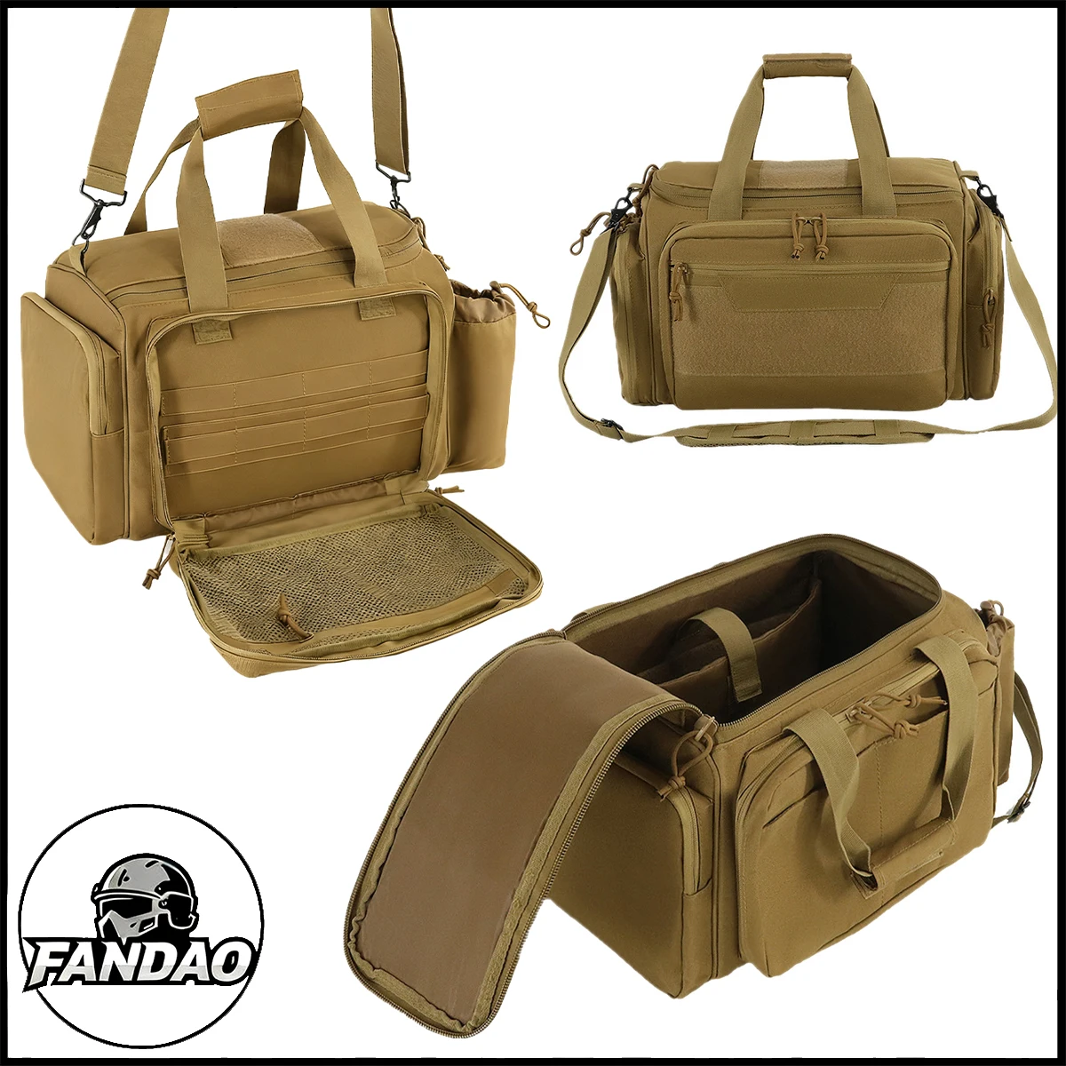 

Tactical Pistol Gun Range Bag Repairman Tool Storage Bag Multif Oxford Waterproof Handbag for Shooting Hunting Outdoor Sports