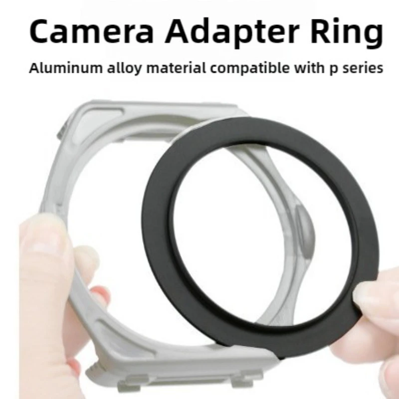 2 stücke 49-82mm Kamera Adapter Ring Objektiv Filter Adapter Step Up Ring Metall 49mm 52mm-82mm Teleprompter Prompter Adapter Ring