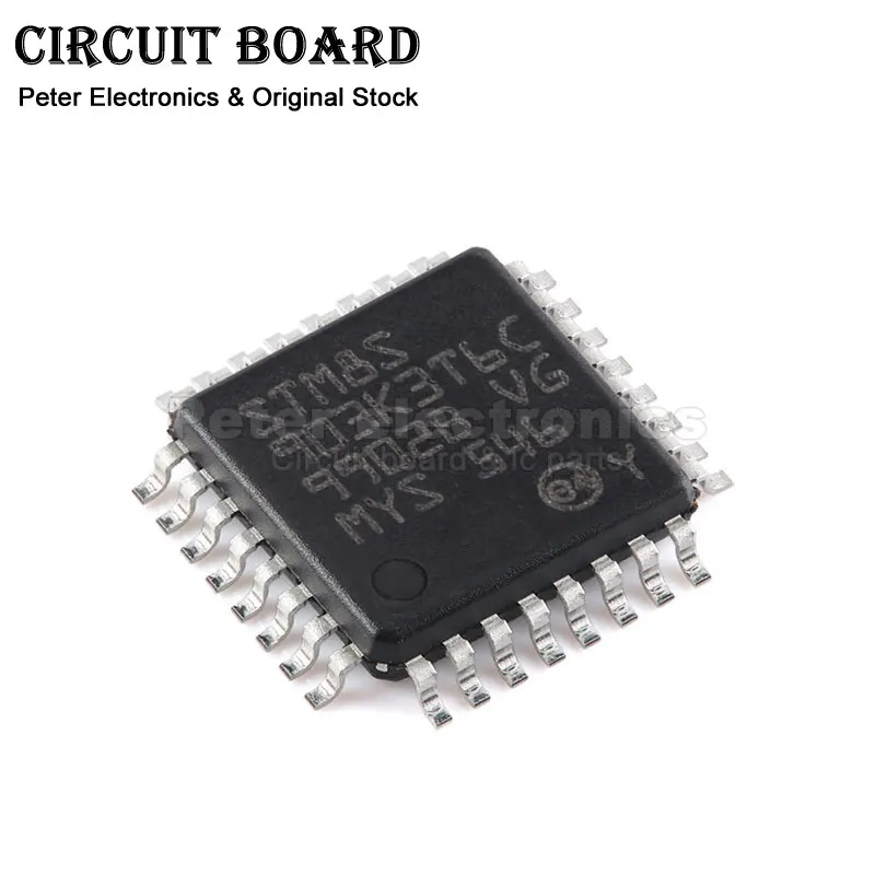 STM8S903K3T6CTR STM8S903K3T6C STM8S 903K3T6C LQFP-32 8KB 2.95V~5.5V STM8 16MHz 28 LQFP-32 Microcontrollers MCU/MPU/SOC (1pcs)