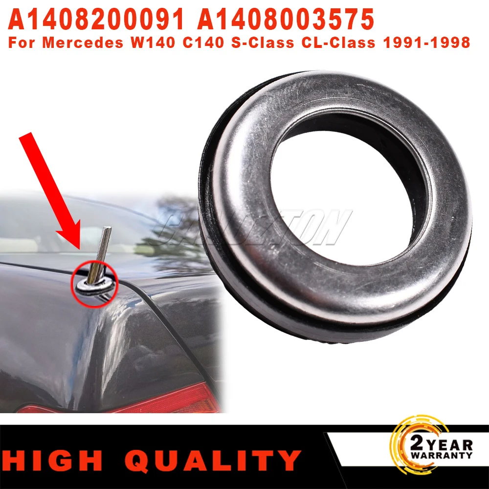 

New Rear Parking Sensor Antenna Chrome Seal Gasket A1408200091 For Mercedes W140 C140 S-Class CL-Class 1991-1998 Car Accessories