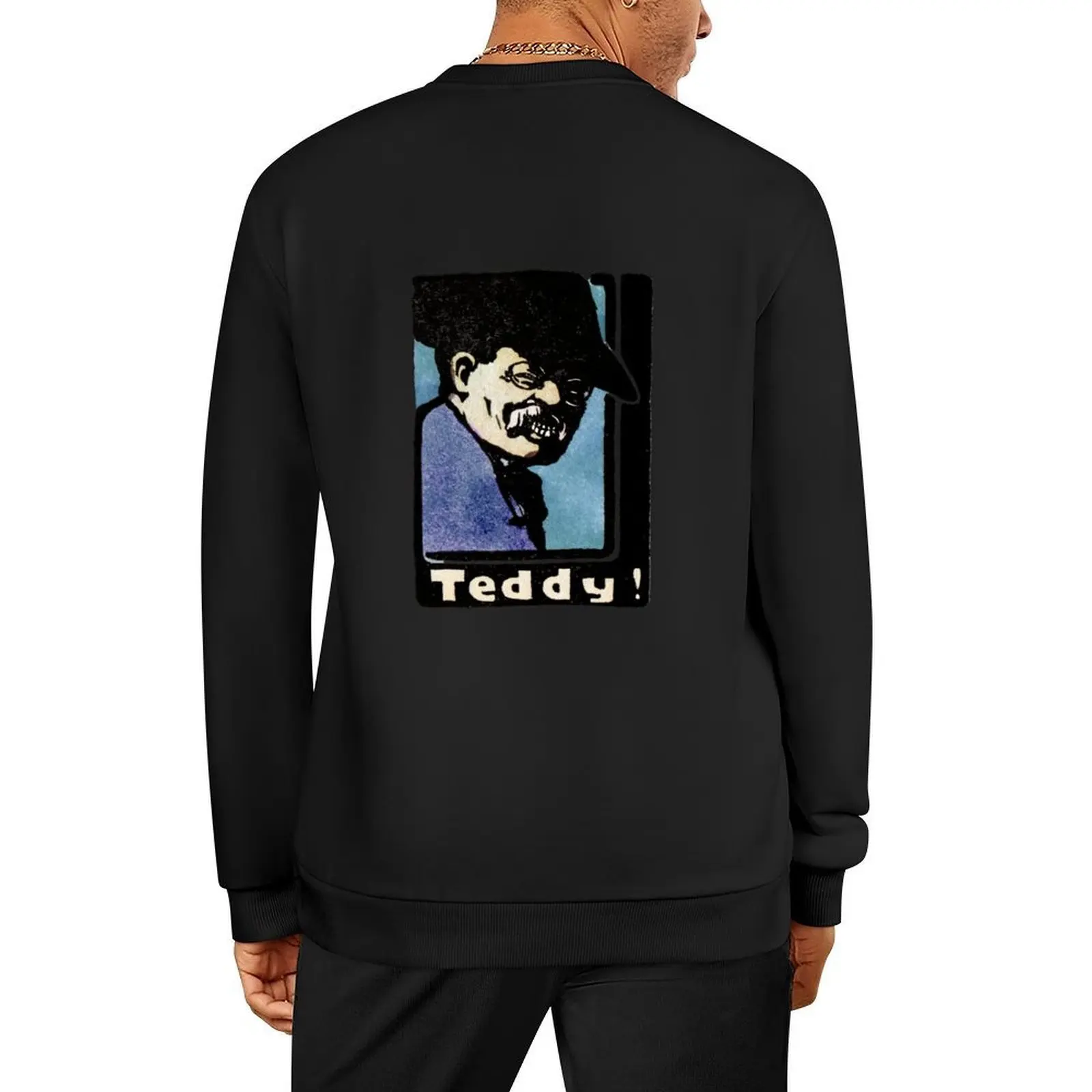 

1902 Teddy Roosevelt Pullover winter clothes autumn jacket men men wear blouse anime sweatshirt
