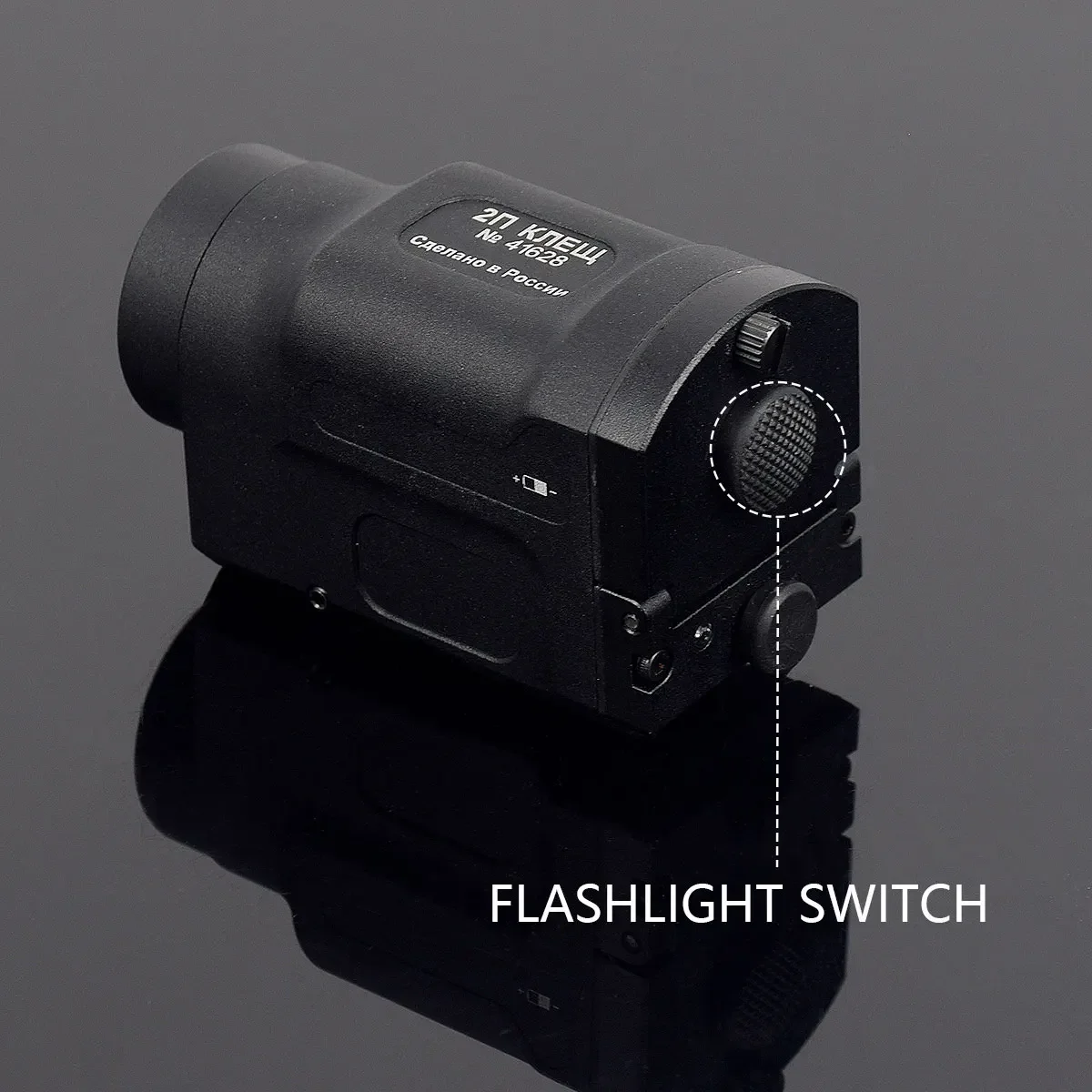 Z-enitco AK AK47 AK74 Light Klesh 2p AK-SD GEN 2 Stroboskop-Taschenlampe Passend für 20mm Picatinny-Schiene Mit Fernbedienung 500 Lumen Aluminium – Detail 5