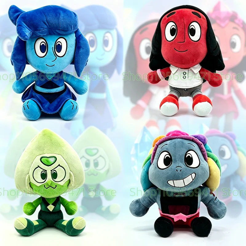 Cartoon Steven Universed Cute Plush Toy Anime Character Gems Bismuth Peridot Ruby Lapis Lazuli Soft Plushies Doll Toy Gifts