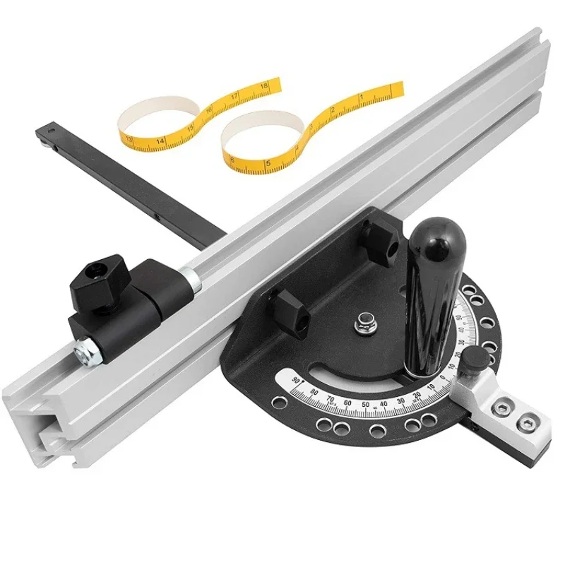 Woodworking push handle, push ruler, chute, woodworking, table saw, band saw, flip-flop DIY tool Miter Gauge