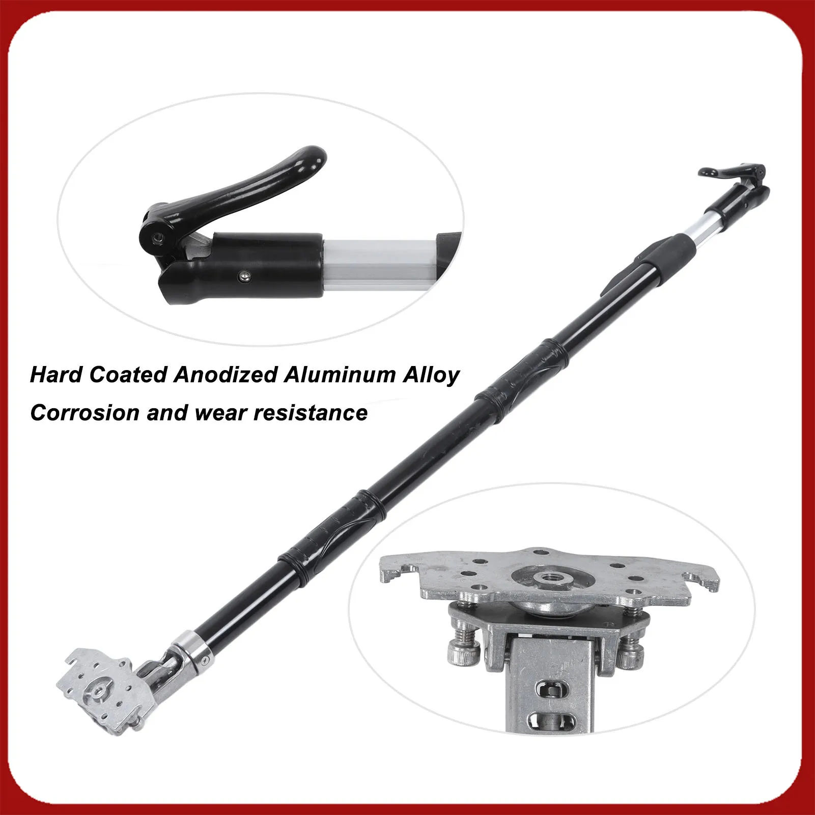 

Finishing Box Handle Retractable Flat Box Handle Adjustable Anodized Aluminum Wallboard Finishing Box Handle Flat Box Handle