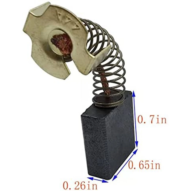 999044 Carbon Brush For Hitachi P12RA, M12V, C10RA2, CC12Y, G18SE2, G23SC2 Replacement Part