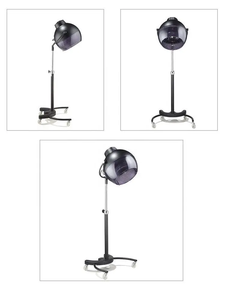 New Hair Dryer Beauty Salon Salon Vertical Computer Version Adjustable Mobile Ironing and Dyeing Machine Wholesale