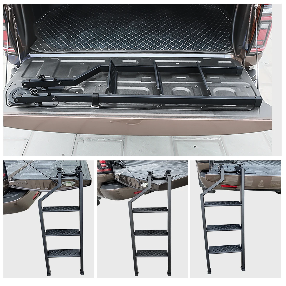 Universelle Heckklappen leiter für Pickup Auto Heckklappen leiter Heckklappen leiter Hilfs leiter 100cm – Detail 10