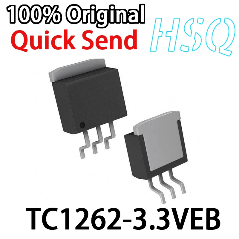 

1PCS TC1262-3.3VEB TC1262 TO263 New Low Voltage Differential Regulator