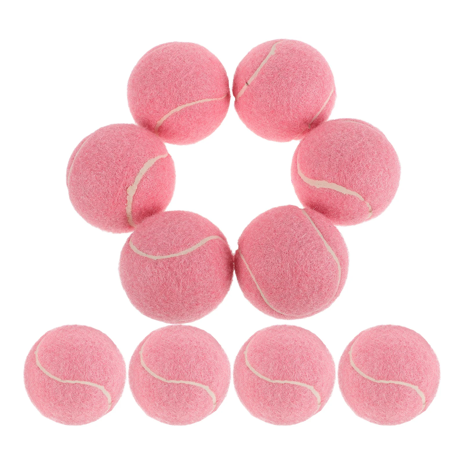 12 قطعة من كرات التنس المرنة خفيفة الوزن للأطفال المبتدئين، ممارسة التدريب في الأماكن المغلقة والخارجية، كرة تنس مرنة #5