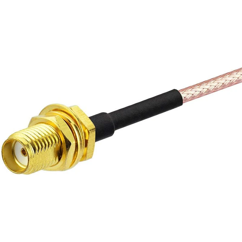 SMA Female Bulkhead Mount to SMA Male RG316 Antenna Extension Cable For 4G LTE Router Cellular SDR USB Dongle Receiver