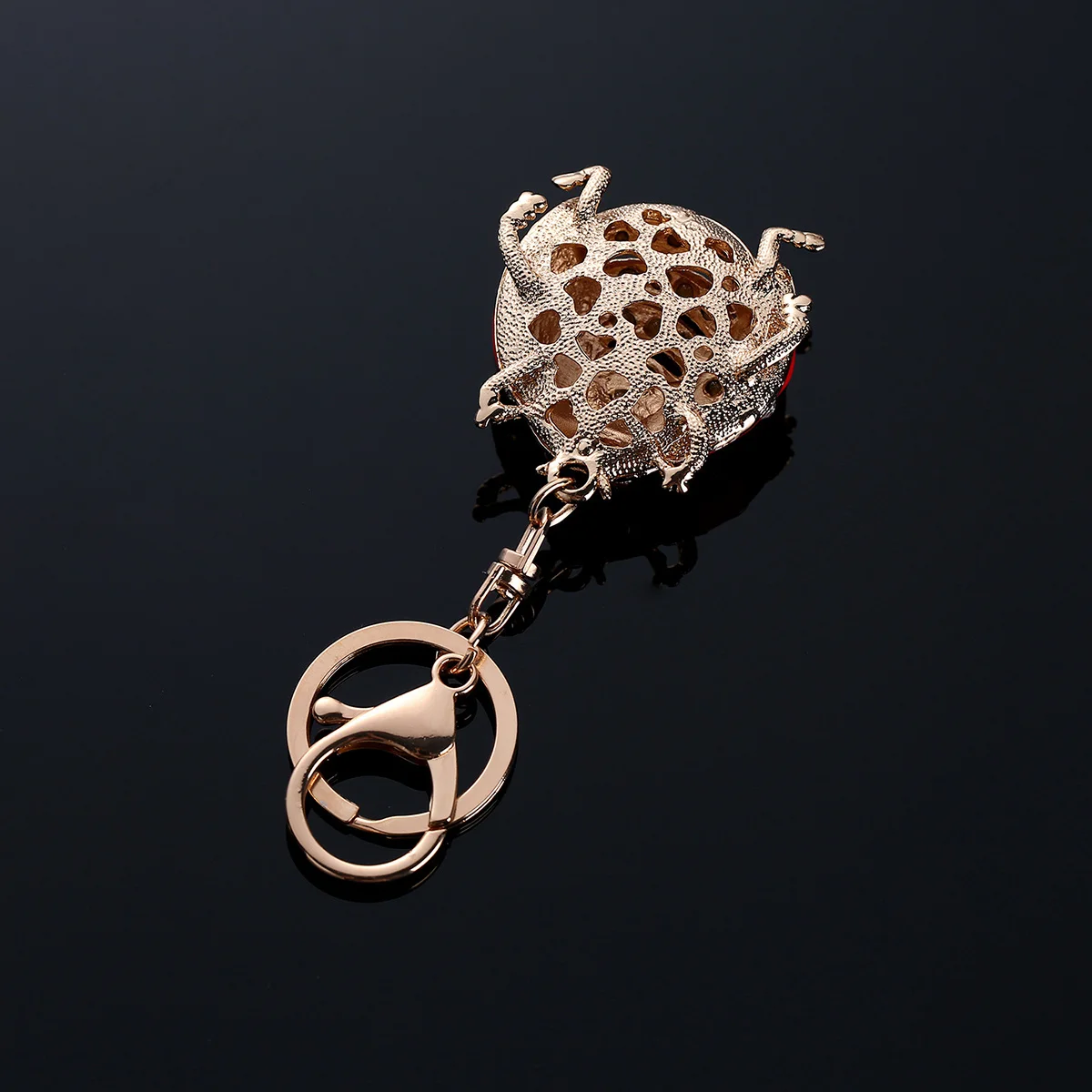 

Rhinestone Keychain Couple Keyring For Car Bag Pendant Decoration Creative Gift Hanging Ornament Birthday