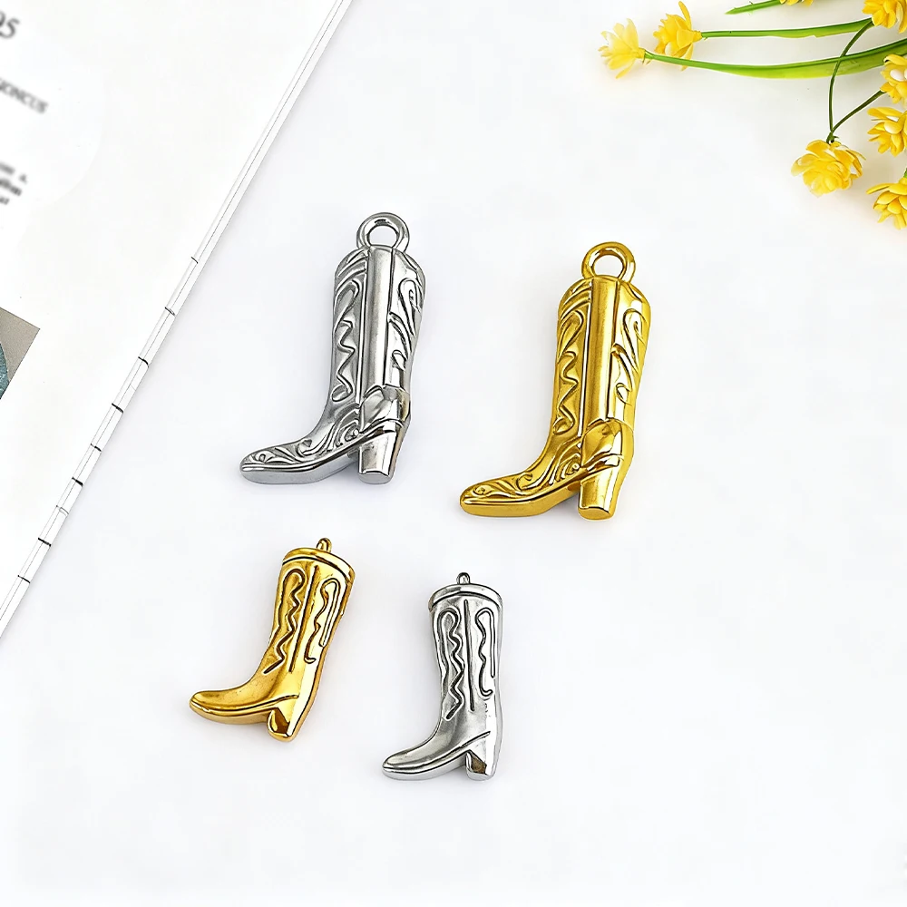 

Сердечный дизайн 50 шт. кулон «сделай сам» для ожерелья/ручной работы/подвески из нержавеющей стали/форма ботинок/фурнитура и компоненты для ювелирных изделий # 195633