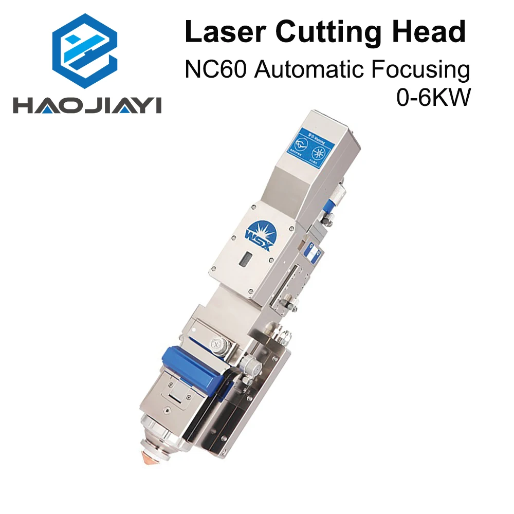 WSX 0-6KW NC60 Automatic Focusing Fiber Laser Cutting Head 6000W High Power QBH for Metal Cutting