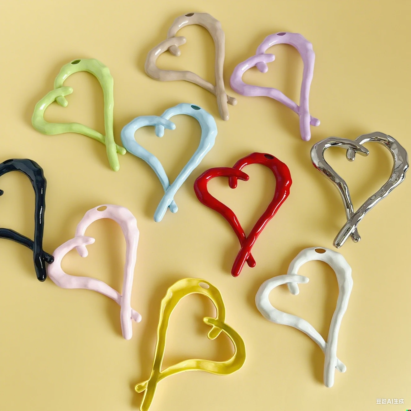 

Cordial Design 50Pcs 58*71MM DIY Pendant/Paint Effect/Hand Made/Jewelry Findings & Components/Heart Shape/Bag Pendant #194872