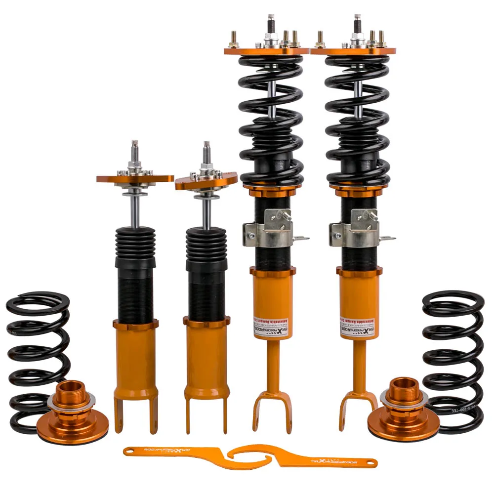 Coilover Suspension Kit for Infiniti G35 Nissan 350Z Z33 Tuning Adjustable Shock 24 Ways Adjustable Damper