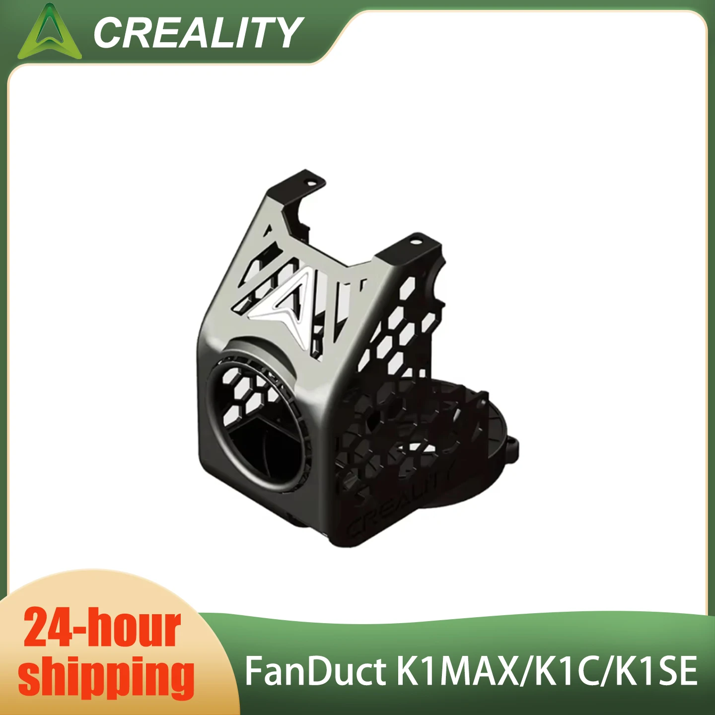 

Creality For K1 Max/K1C/K1 SE Upgraded 3D Printer AccessoriesBEN2C NAUTILUS K1 MAX Fan Duct 360° Circular Cooling Flow Fan Duct