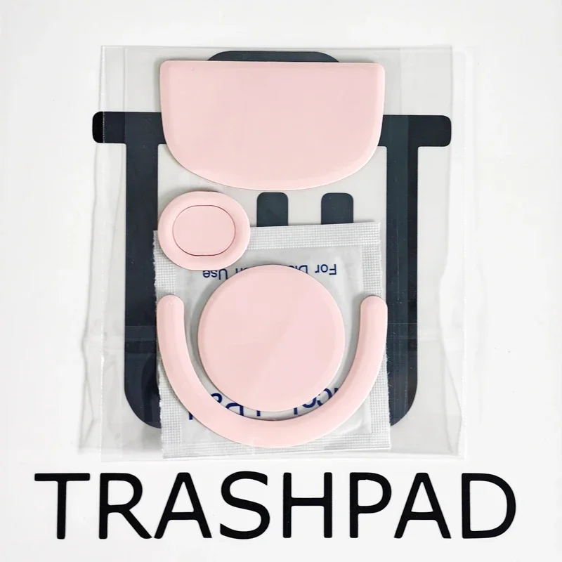 

1 Set TRASHPAD PTFE Mouse Skates Feet For Logitech G PRO X SUPERLIGHT 2C Mice Glides 0.8mm Anti-sag Design