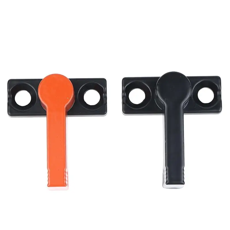 T-Shaped Locking Pin Zinc Alloy 360° Rotating Push Fire Buckle Limit Device for Door Window Transmission Accessories