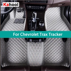 KAHOOL Custom Car Floor Mats For Chevrolet Trax Tracker Auto Carpets Foot Coche Accessorie
