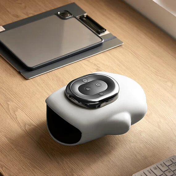 Portable Electric Handheld Mini Massager with Air Compression for Hand Therapy and Pain Relief