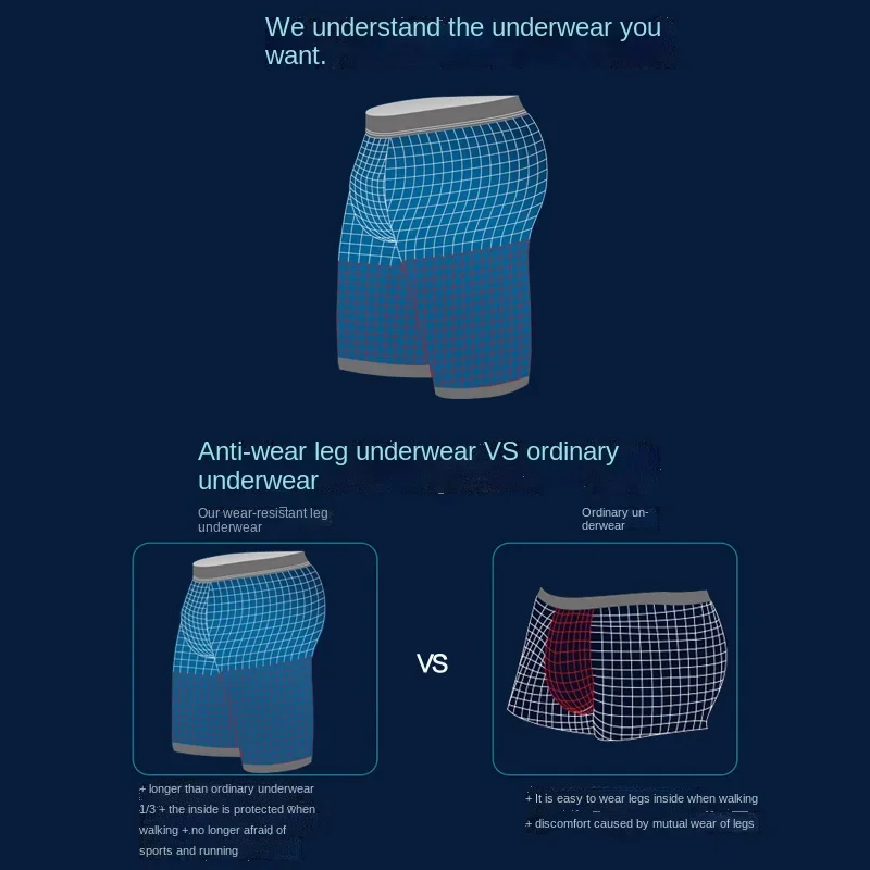 Boxers para hombre 7XL, lencería transpirable con bolsa para pene grande para personas con súper peso, ropa interior elástica, bragas Gay de talla grande y grasa