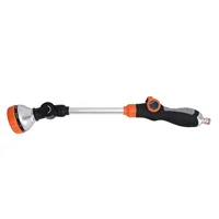 Garden Sprayer Wand Ergonomic Anti Slip ABS TPR Multifunctional 8 Patterns Powerful Garden Hose Wand for Agriculture 3