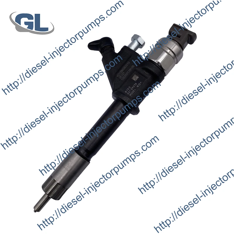 Remanufacture diesel common rail fuel injector 095000-8100 for Excavator Engine parts