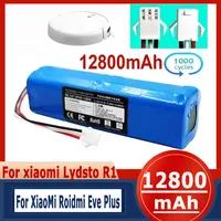 5200-12800mAh For XiaoMi Lydsto R1 Roidmi Eve Plus Viomi S9 Robot Vacuum Cleaner Battery Pack Capacity Accessories Part