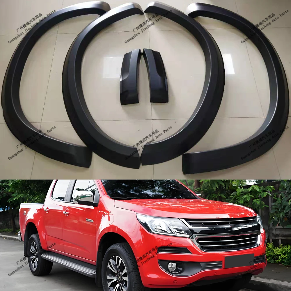 Fender Flares For Colorado 2016-2019 Southeast Asia, Australia, South America Pickup ABS Car Muguards Wheel Arch Mud Guards