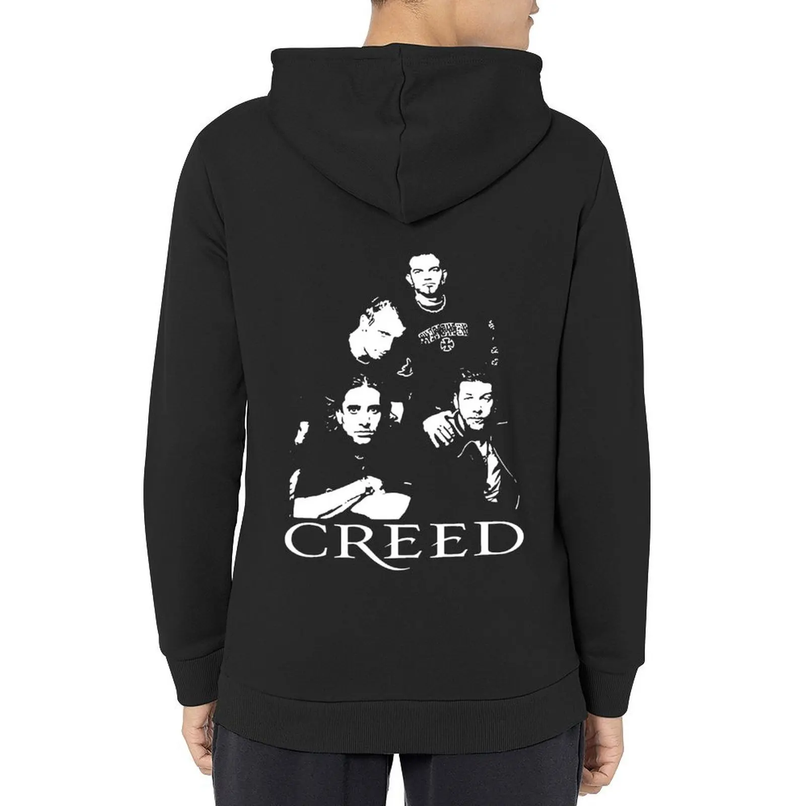 

Creed rock music poster Hoodie anime clothes korean clothes blouse winter clothes new hooded tee