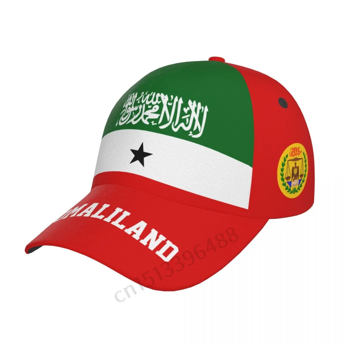 

Somaliland, футбольные 3d-головные уборы, дышащая Регулируемая Мужская и женская уличная рыболовная шляпа