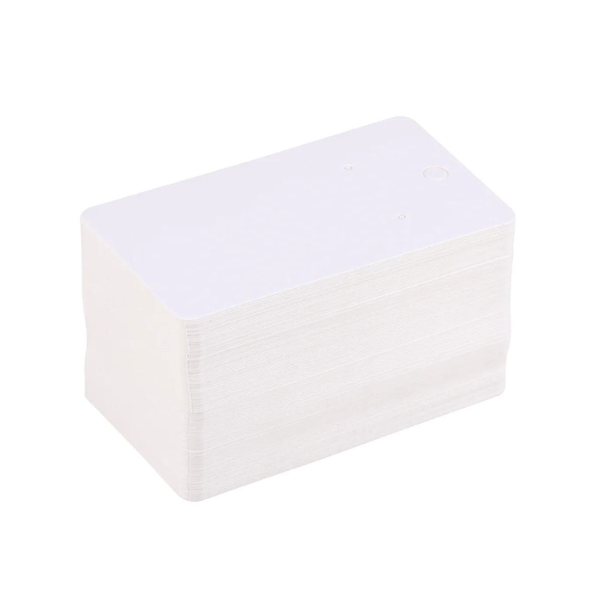 

200 pcs 5X8.9Cm Kraft Earring Display Cards Eco-Friendly Jewelry Holder For Stud Drop Dangle Earrings Brown Craft Paper Tags