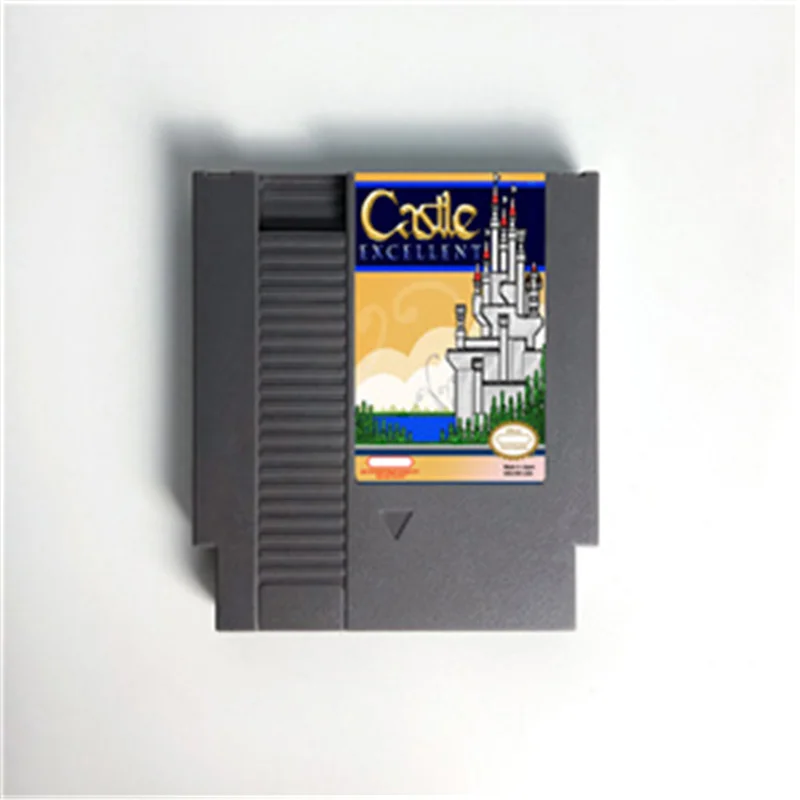 Castle Excellent Game Cart for 72 Pins Console NES