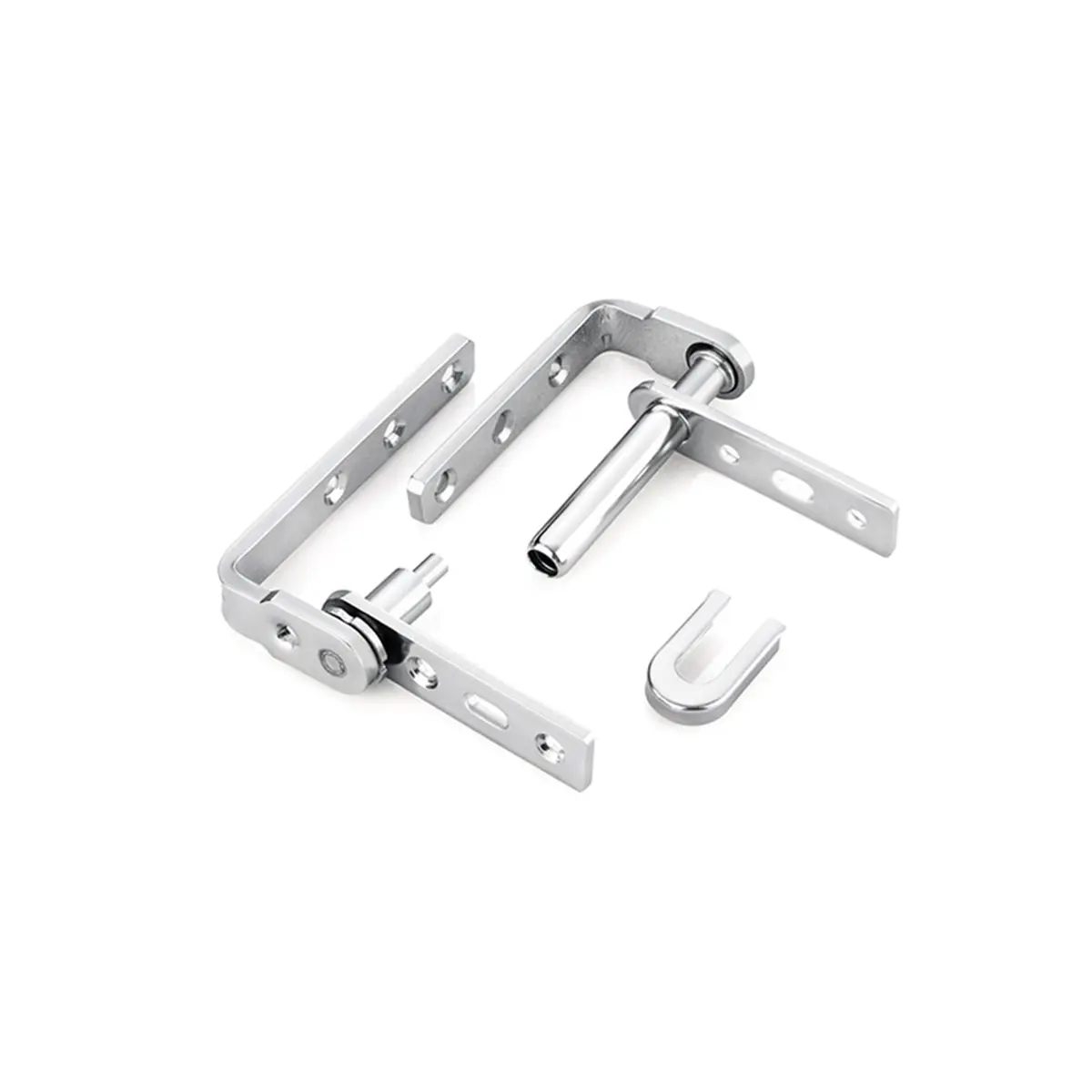 World Hinge, Half-Height Door, Bidirectional Free Entry and Exit Door Hinge, Up and Down Rotating Shaft