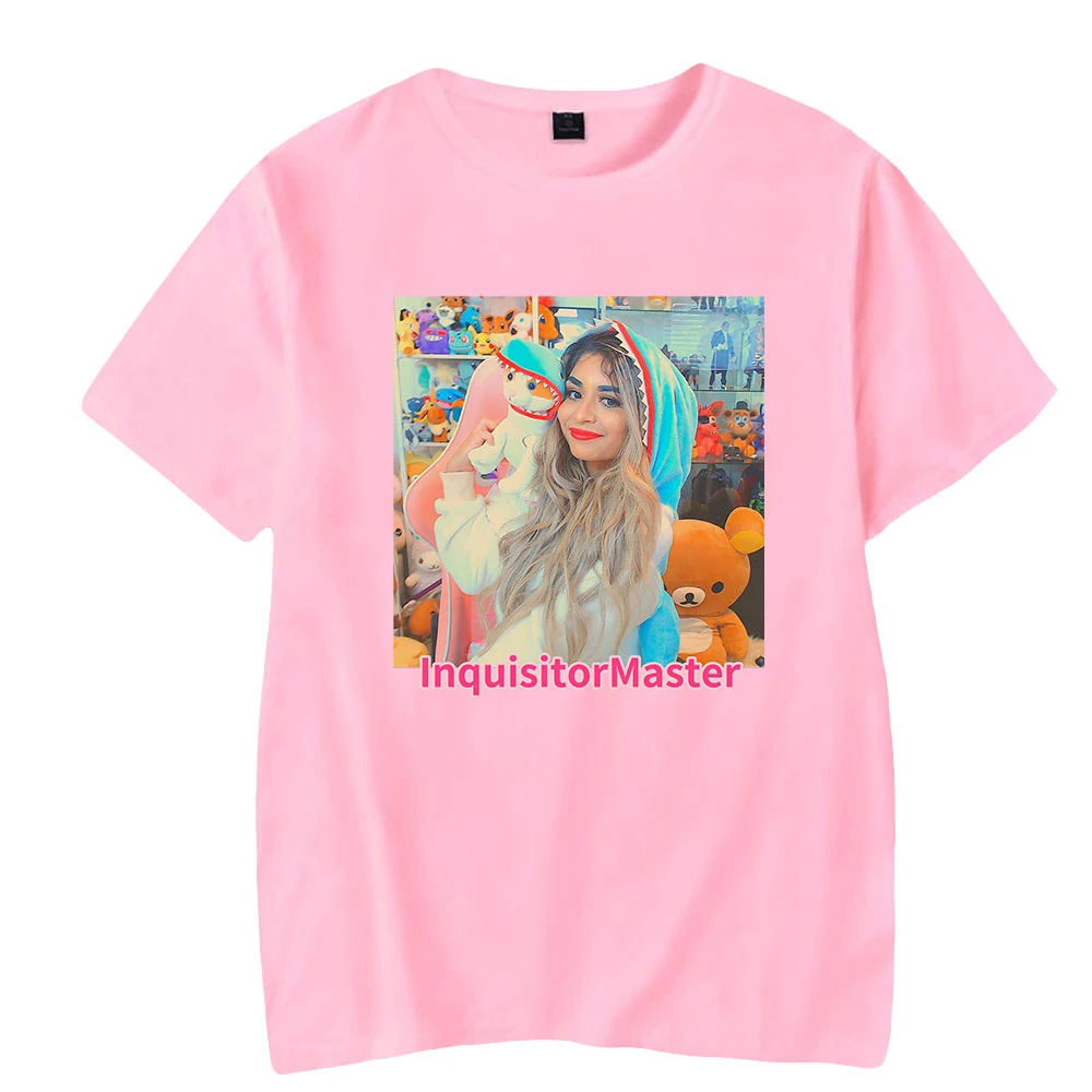 

InquisitorMaster Merch Tee Crewneck Short Sleeve Men Women T-shirt Harajuku Streetwear Casual Style Funny Clothes