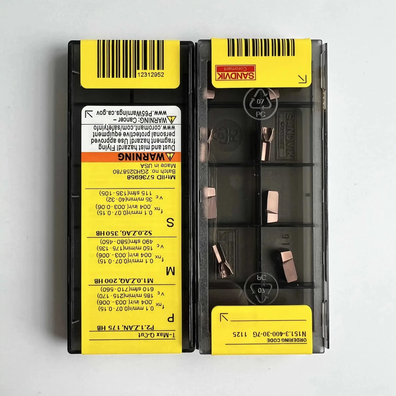 

N151.3-400-30-7G 1125 /Original genuine CNC alloy blade 10 PCS
