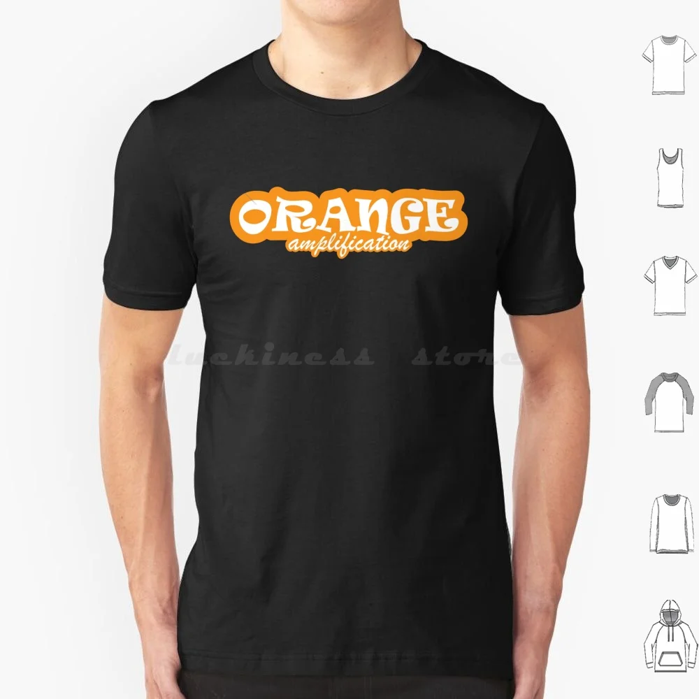 Orange Amplification Classic T-Shirt T Shirt Big Size 100% Cotton Orange Amplification Orange Cab Orange Bass Amplifiers Orange